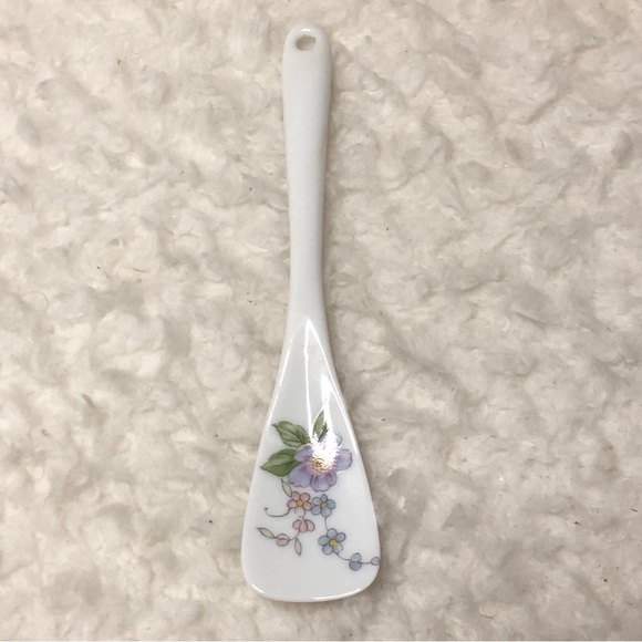 Vintage “Andrea” Floral Chintz w/Gold Trim By Sadek 3pc Party Server - Picture 9 of 16